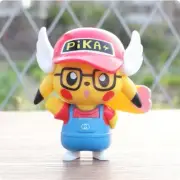 9cm Pokemn Anime Figure PVC Pikachu Cosplay Dr Slump Arale Figma Figures