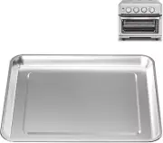 Stainless Steel Baking Tray Pan Compatible with Cuisinart Toaster Oven Tray,Suit