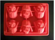 STAR WARS DARTH VADER SILICONE CANDY CHOCOLATE FONDANT MOLD ICE TRAY