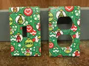 Grinch Custom Light Switch And Outlet Covers (Green) - Please Read Description