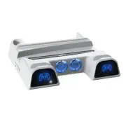For Slim Multifunctional Cooling Charging Base with Disc Storage Rack9397