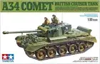 TAMIYA 1/35 Military Miniature No.380 BRITISH CRUISER TANK A34 COMET kit JAPAN81