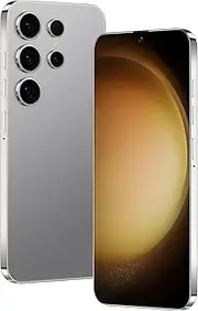 [VIVAHHX] S23 Ultra Unlocked Cell Phone 4G Dual SIM Android Phone 8GB+256GB Unlocked Android Phone,7" HD+ Display,108MP+48MP Camera,6800mAh, 2025 Android Smart Phone (Titanium Gray)