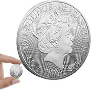 10 Queen Jubilee - Memorial Coin Queen Elizabeth - Medallion Queen Commemorative Coin with Picture, Collection in of Queen Elizabeth