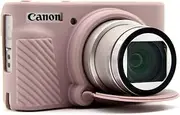 SX730 SX740 Camera Case,Soft Silicone Protective Case Ultra-Thin Lightweight Cover for Canon PowerShot SX740/SX730 HS Camera with Detachable Lens Cover (Lightgrey)