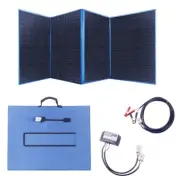 12V 350W Folding Solar Panel Blanket Solar Mat Kit Mono Flexible USB Controller