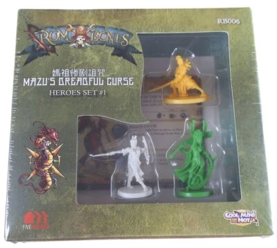 Rum & Bones Mazu’s Dreadful Curse Heroes Set #1 CMON Miniatures SEALED