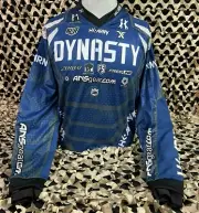 NEW HK Army Freeline Paintball Jersey - Dynasty Home - Blue - Medium
