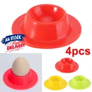 4Pcs Boiled Egg Stand Holders Set Serving Kitchen Tray Egg Cup Boiled Egg Cup TO