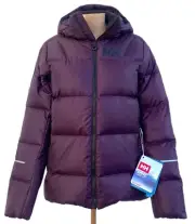 Helly Hansen Girls Insulated PURPLE Down Jacket $200, Size: 16