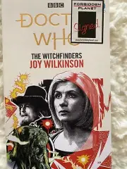 Doctor Who The Witchfinders Target book signed by Joy Wilkinson