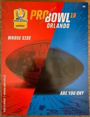 2019 PRO BOWL GAME PROGRAM NFC AFC NFL LIMITED EDITION MAHOMES ADAMS BREES
