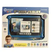 Contixo Kids V10 Blue 7” Kids Tablet Android 11 Go Edition New In Box
