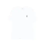 [Maison Kitsuné] Maison Kitsuné Fox-embroidered Cotton T-shirt M WHITE
