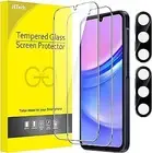 JETech Screen Protector for Samsung Galaxy A15 with Camera Lens Protector| Tempe