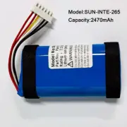 SUN-INTE-265 2470mAh New Battery For JBL PartyBox On-The-Go Bluetooth Speaker