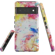 For Google Pixel 6 Pro Case Tough Protective Cover Abstract Pattern
