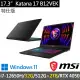 【MSI 微星】17.3吋i7獨顯RTX特仕筆電(Katana 17 B12VEK-058TW-SP6/i7-12650H/32G/512G+2TB/RTX4050)