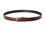 Belt Cavalli Class Men's Brown 100% Leather Buckle Decorated