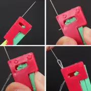 2/3PCS Automatic Needle Threader Quick Needle Threader Tool Self-Thread Guide Se