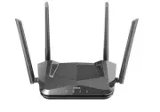 D-LINK DIR-X1530 - Wireless Router, Gigabit, Wi-Fi 6 AX1500 3 10/100/1000BASE-T