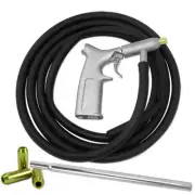 Air Sandblaster Kit Nozzles Sandblasting Gun w/ Tube Sand Blaster Pneumatic Tool