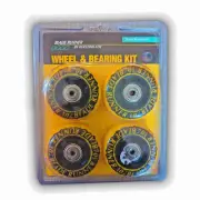 Rollerblade Blade Runner Pro 2500 Wheel & Bearing Kit 70mm Yellow