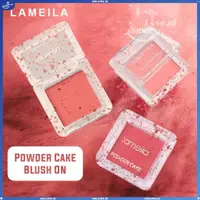 在飛比找蝦皮購物優惠-Lameila Blush On Powder Cake 免