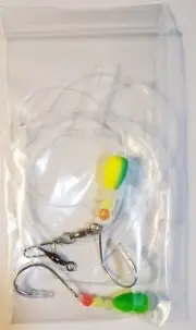 Just Fish USA Hi-Low Surf Fishing Rigs - Pompano, Whiting, Snapper, & MORE!