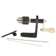 EZ Coiler – Wire Elements – Includes Mountable Base, 2 Mandrels, Chuck Key, I...