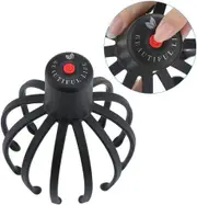 Electric Scalp Massager with 3 Modes, 360 Degree Head Massager, Cordless Portable Head Scratcher Massager for Stress Relax