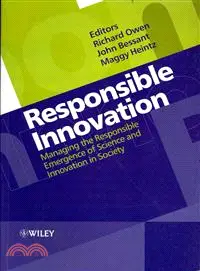 在飛比找三民網路書店優惠-RESPONSIBLE INNOVATION