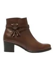 [Easy Steps] Carlton Boot in Brown Leather