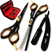 Professional Hair Cutting Scissors Kit - Haircut Scissor for Barber