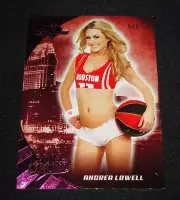 2014 Benchwarmer ANDREA LOWELL National #36 Pink Foil Variant/5 PLAYBOY Radio