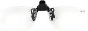 Reading Glasses Clip On Flip Up Magnifying Reading Glasses Magnifiers Lenses Readers Unisex