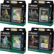 All-in-One Magic: The Gathering Commander Deck Bundle - 4 Decks Featuring LOTR