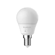 Sansai LED Fancy Round Light Bulb G45 5W E14 (Cool White)