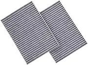 TOPAZ 2Pcs Cabin Air Filter with Activated Carbon Compatible with TESLA S 2016 2017 2018 2019 2020 2021 2022 2023 107273600B