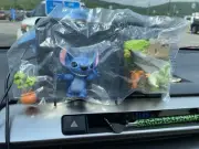 Compared to stitch surprise toys 3 Unopened 2 Just Box Opened