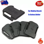 5X 18V Battery Mounts For MAKITA & Bosch Storage Shelf Rack Stand Holder Tool