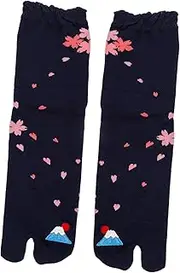 [DEARMAMY] 1 Pair of Women's Socks Summer Socks Split Toe Cotton Sock Two-toed Sock