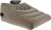 Inflatable Pillow Lightweight Travel Pillow Bed Leg Rest Lifter Cushion Pillow with Large Calibre Nozzles Ergonomic Camping Pillow Neck Lumbar Support for Sleeping Travel Trip