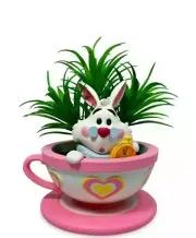 Disney White Rabbit Tea Cup Planter. Jerrod Maruyama. Alice in Wonderland