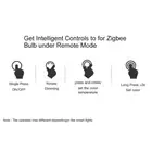 Sleek Design Wireless Dimming Switch Compatible with For Tuya and For Zigbee