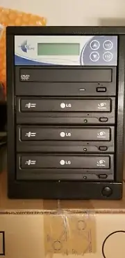 EZ Dupe 3-LG DVD CD DUPLICATOR NEW
