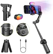 Gimbal with Magnetic Fill Light-Smart X2 Kit Black