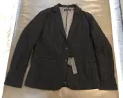 NWT Antony Morato Italy Slim Fit Hybrid Insulated Blazer Black 50 40 Medium $395