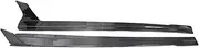 Compatible for R8 V8 V10 2010 2011 2012 2013 2014 2015 2016 2Pcs/1Set Carbon Fiber Side Skirt Protector Cover