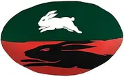 Pool Room Supplies NRL South Sydney Rabbitohs Rugby Football Ball, 260mm x 190mm, 1 Set, 1 Piece, 1 Item